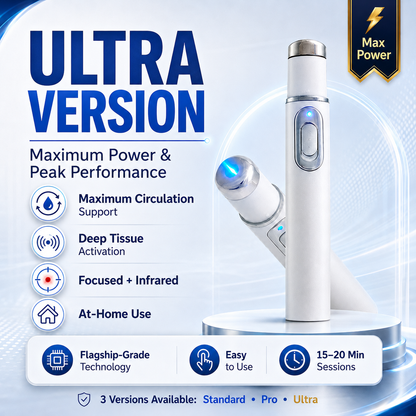 Mresio Ultrasonic Shock Wave Therapy Massager——Restore Circulation. Relieve Deep Pain. Rebuild Male Confidence.
