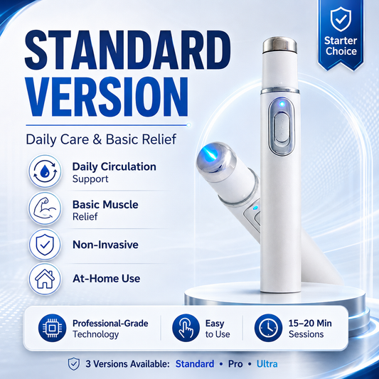Mresio Ultrasonic Shock Wave Therapy Massager——Restore Circulation. Relieve Deep Pain. Rebuild Male Confidence.