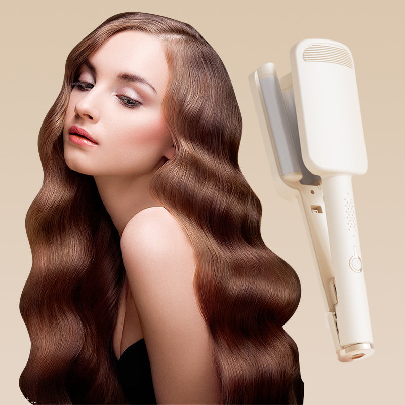 💐 Wavy Curling Iron – Salon shine & heat protection